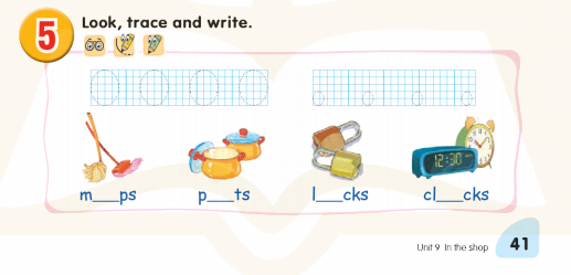Tiếng Anh lớp 1 Global Success Unit 9 Lesson 2 minh hoạc 3