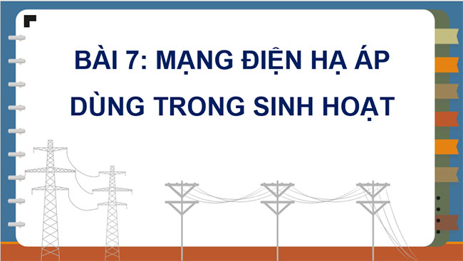 Mạng điện hạ áp dùng trong sinh hoạt