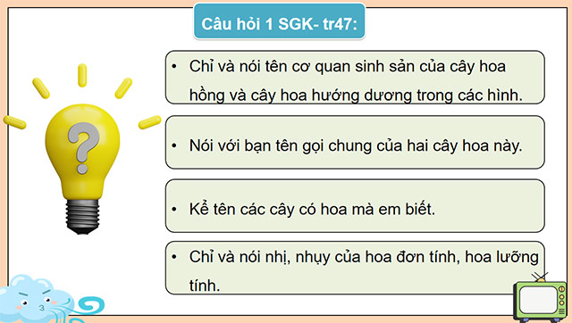 PowerPoint Khoa học 5 Sự sinh sản của thực vật có hoa