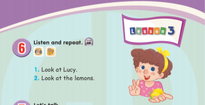 Tiếng Anh lớp 1 Global Success Unit 12 Lesson 3 minh họa 1