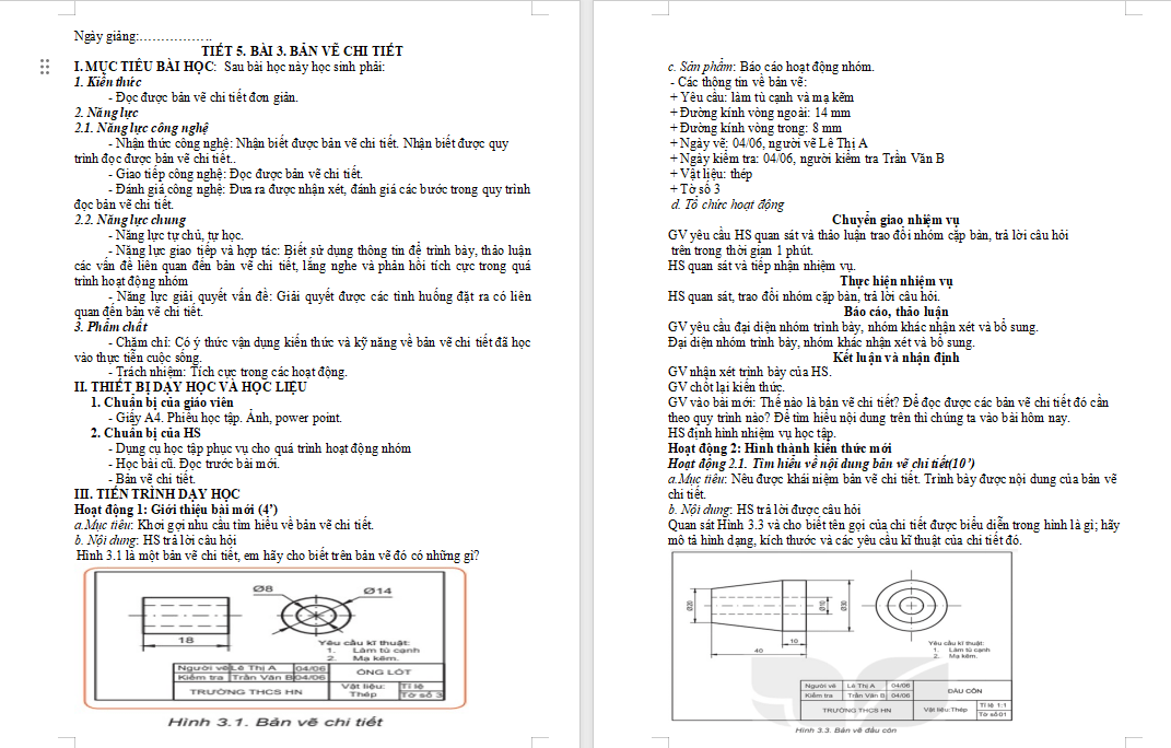 PowerPoint Công nghệ 8 Kết nối Bài 3 