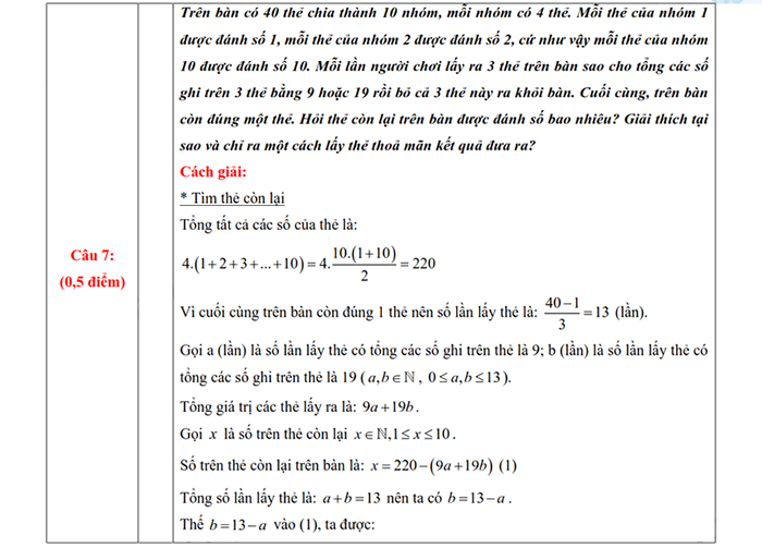 Đáp án đề thi vào 10 môn Toán Quảng Ninh 2025