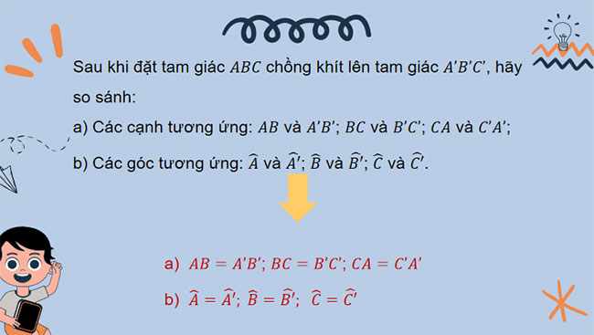 Hai tam giác bằng nhau