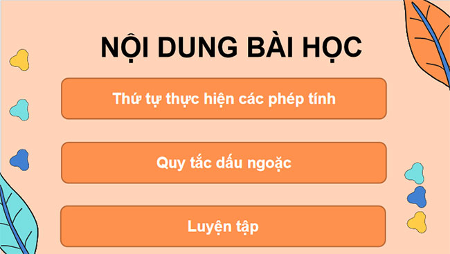 Giáo án PowerPoint Toán 7 Bài 4