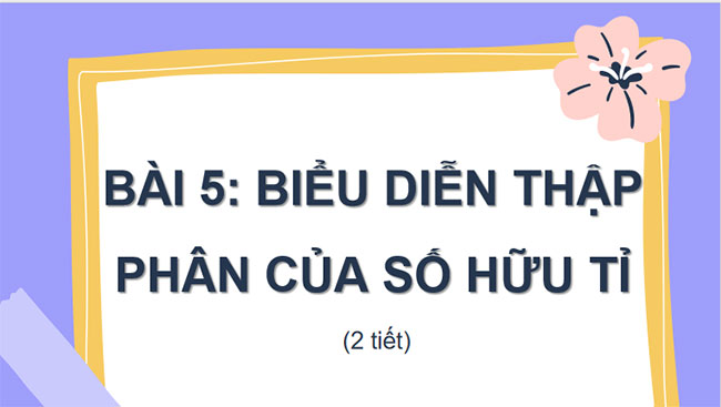 Biểu diễn thập phân của số hữu tỉ