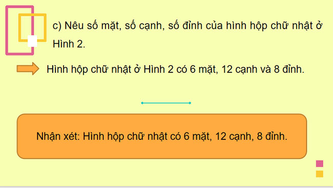Hình hộp chữ nhật Hình lập phương
