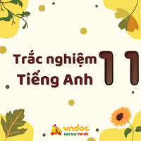 Trắc nghiệm từ vựng Unit 1 lớp 11 A long and healthy life