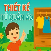 Giáo án: Thiết kế tủ quần áo
