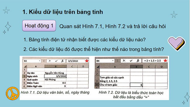  Tính toán tự động trên bảng tính