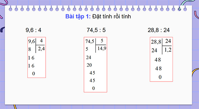 PowerPoint Toán 5 Luyện tập