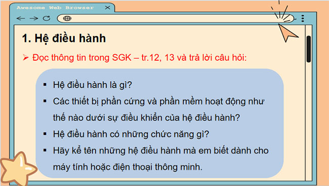 Hệ điều hành và phần mềm ứng dụng