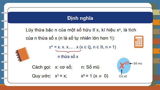 Lũy thừa với số mũ tự nhiên của một số hữu tỉ