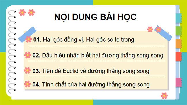 Hai đường thẳng song song