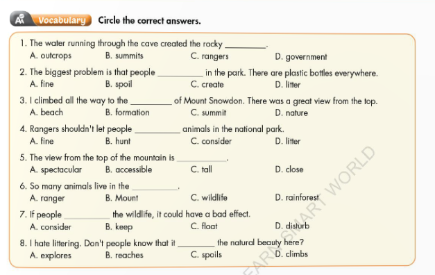 Tiếng Anh 9 Smart World Unit 6 Review minh họa 3
