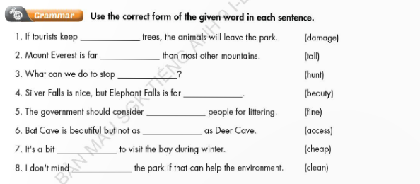 Tiếng Anh 9 Smart World Unit 6 Review minh họa 1