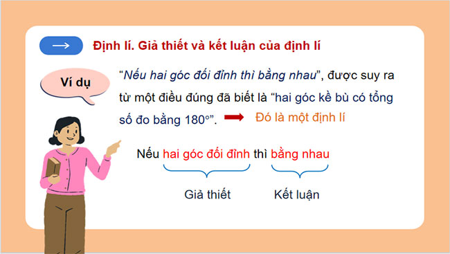 Định lí và chứng minh định lí