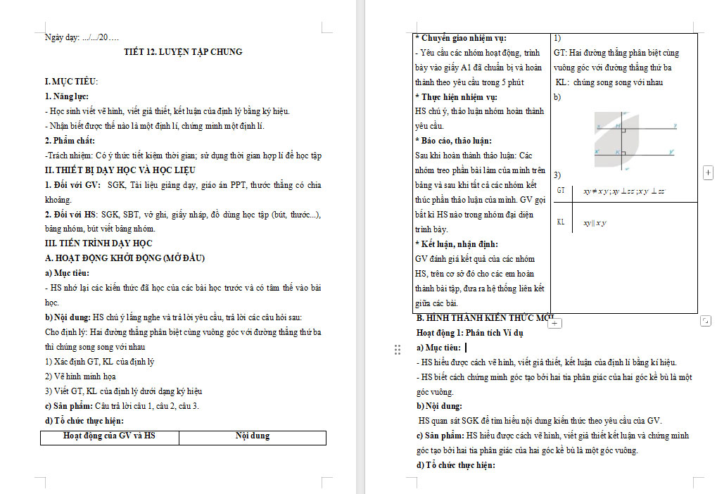 Giáo án PowerPoint Toán 7 Luyện tập chung trang 58