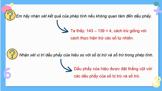 PowerPoint Toán 5 Trừ các số thập phân