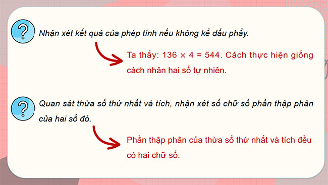 PowerPoint Toán 5 Nhân một số thập phân với một số tự nhiên