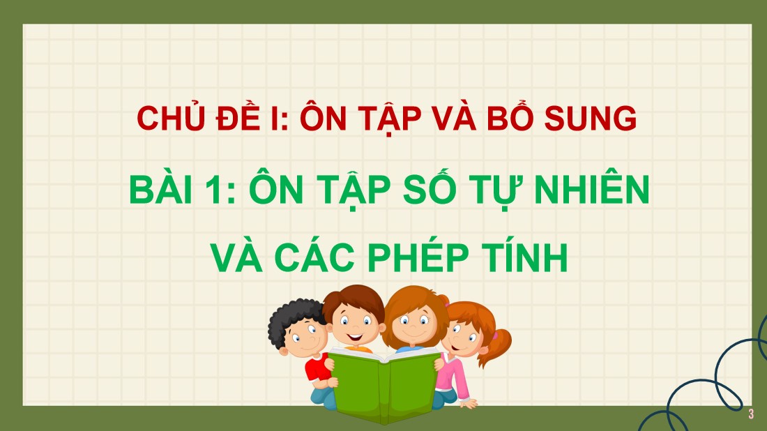 PowerPoint Toán 5 Chân trời sáng tạo Bài 1