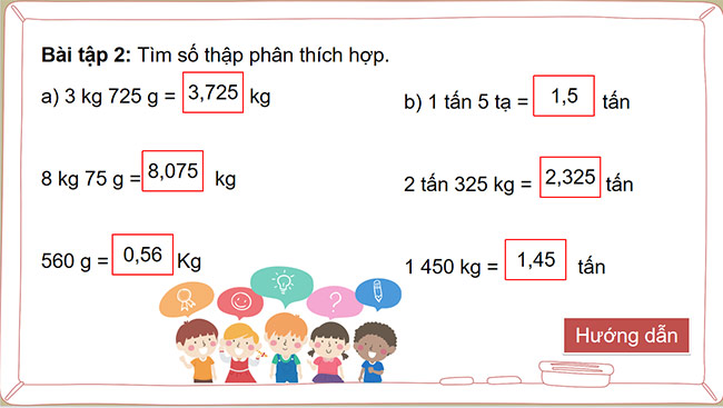 PowerPoint Toán 5 Viết số đo đại lượng dưới dạng số thập phân