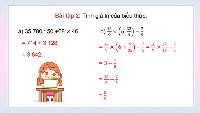 PowerPoint Toán 5 Luyện tập chung