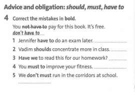 Friends Plus 9 Workbook giải Language Focus Practice Unit 4 minh họa 5