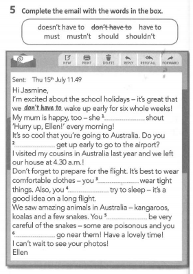 Friends Plus 9 Workbook giải Language Focus Practice Unit 4 minh họa 6