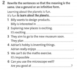 Friends Plus 9 Workbook giải Language Focus Practice Unit 5 minh họa 2