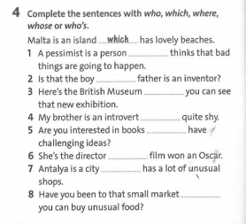 Friends Plus 9 Workbook giải Language Focus Practice Unit 6 minh họa 4