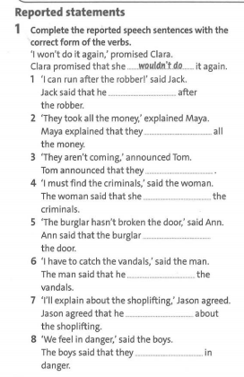 Friends Plus 9 Workbook giải Language Focus Practice Unit 8 minh họa 1