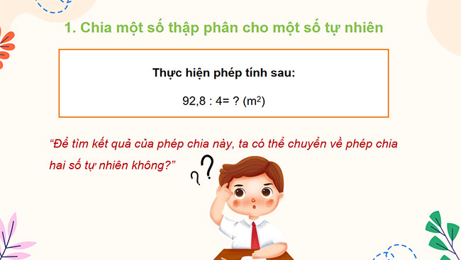 PowerPoint Toán 5 Phép chia số thập phân