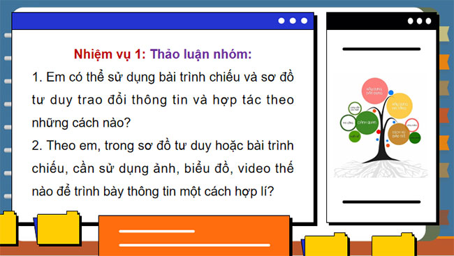 Trình bày thông tin trong trao đổi và hợp tác
