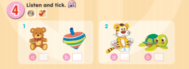 Tiếng Anh lớp 1 Global Success Unit 14 Lesson 2 minh họa 2