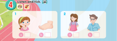 Tiếng Anh lớp 1 Global Success Unit 15 Lesson 2 minh họa 2