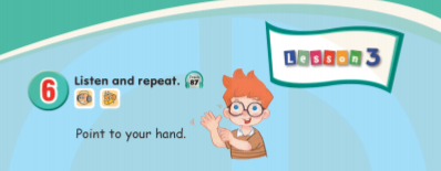 Tiếng Anh lớp 1 Global Success Unit 15 Lesson 3 minh họa 1