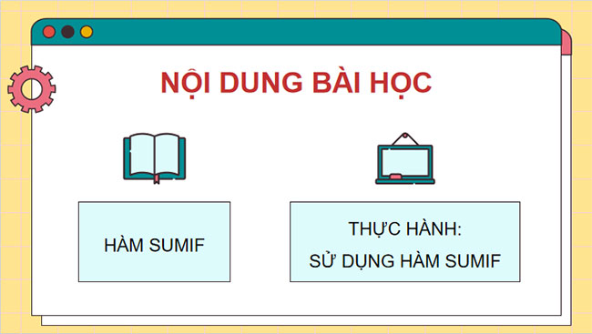Sử dụng hàm SUMIF