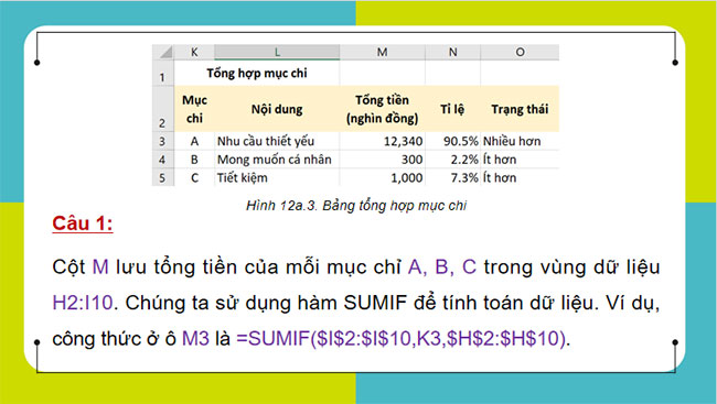 Sử dụng hàm IF