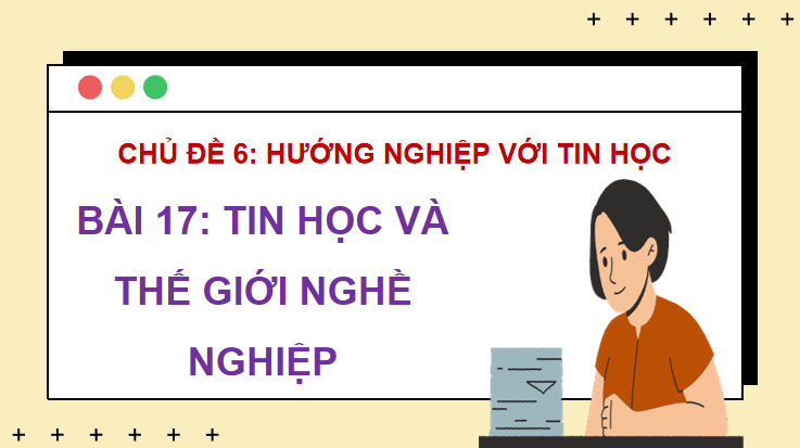 Tin học và thế giới nghề nghiệp