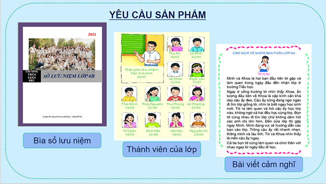 PowerPoint Tin học 6 Thực hành tổng hợp: Hoàn thiện Sổ lưu niệm