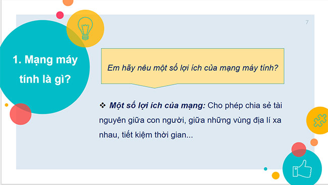 PowerPoint Tin học 6 Mạng máy tính