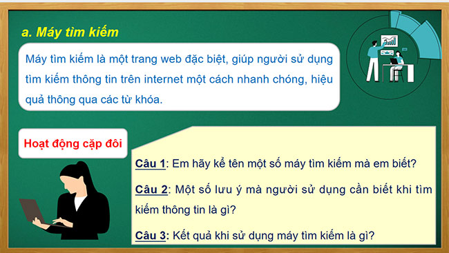 PowerPoint Tin học 6 Tìm kiếm thông tin trên Internet