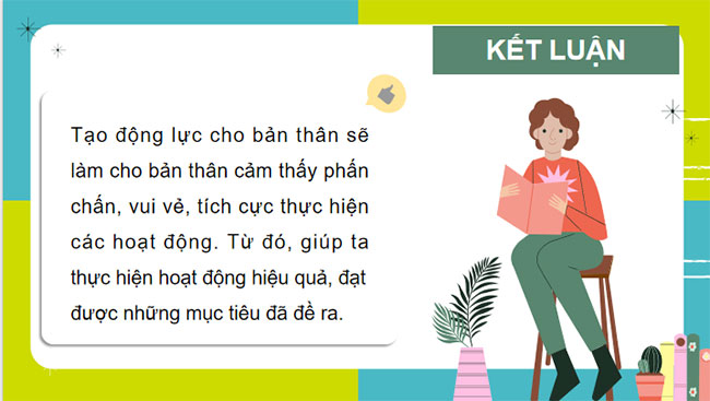  Tạo động lực cho bản thân