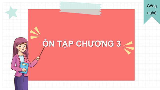 PowerPoint Công nghệ 6 Ôn tập Chương 3