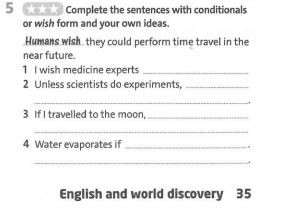 Friends Plus 9 Workbook giải Unit 5 Language Focus trang 35