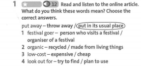 Friends Plus 9 Workbook giải Unit 5 Reading minh họa 1