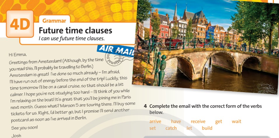 Tiếng Anh 12 Friends Global Unit 4 4D Grammar - Task 1