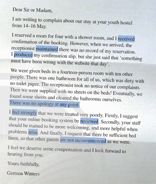 Tiếng Anh 12 Friends Global Unit 4 4H Writing  - Task 3