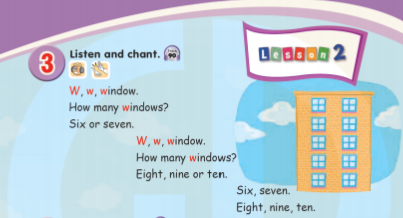 Tiếng Anh lớp 1 Global Success Unit 16 Lesson 2 minh họa 1