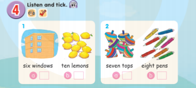 Tiếng Anh lớp 1 Global Success Unit 16 Lesson 2 minh họa 2